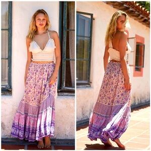 ✨KEEPING FOR NOW 💜 Spell & The Gypsy Collective Portobello Maxi Skirt Lavender